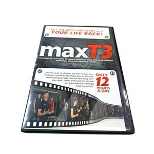 Maxt3 Exercise DVD Bonus Materials 12 Minutes a Day‎ Max T3